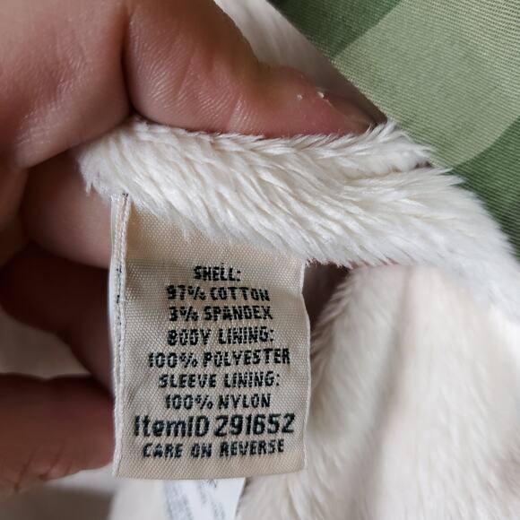 L.L. Bean Jacket Women’s Freeport Field Fuzzy Pocket Cargo Coat Jacket Size M - Picture 11 of 12